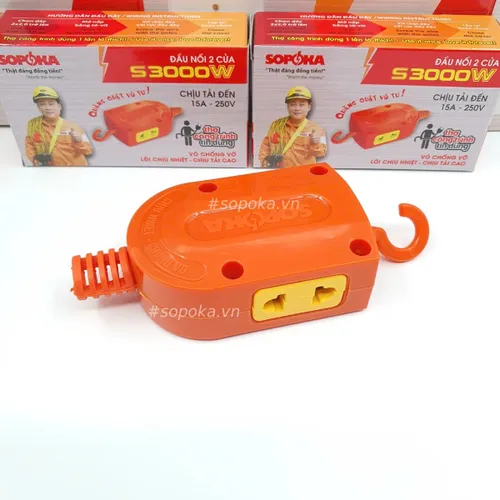 Đầu Nối Siêu Chịu Tải S3000W SOPOKA Có Móc Treo
