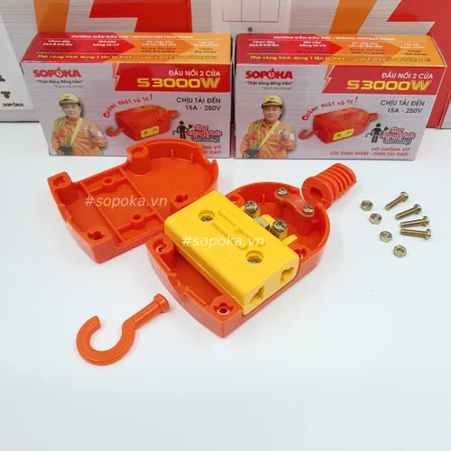 Đầu Nối Siêu Chịu Tải S3000W SOPOKA Có Móc Treo