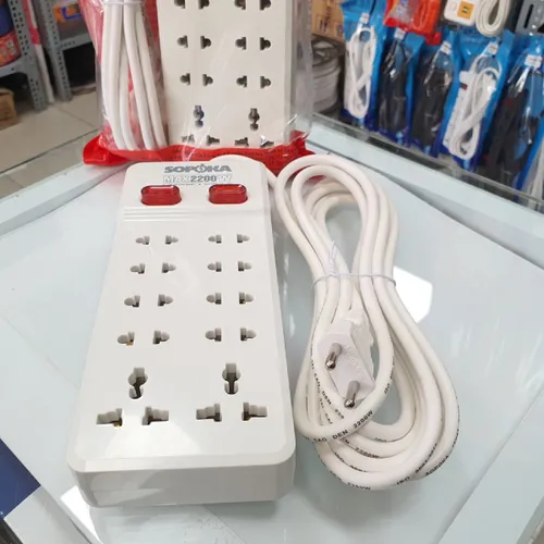  Ổ Cắm Điện 10 Lỗ 2200W Có Dây Lõi Sứ 10Y SOPOKA