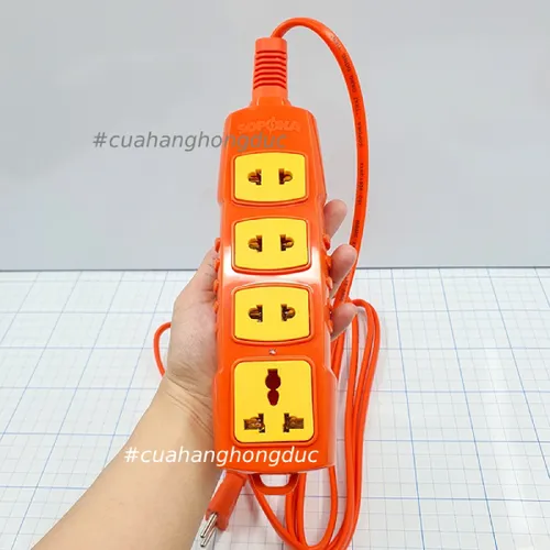 Ổ Cắm Điện 3000W Siêu Chịu Tải Có Dây 4S-3000W SOPOKA
