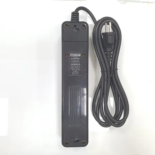 Ổ Cắm Điện 4 Lỗ 2200W Lõi Sứ Chống Cháy 4K SOPOKA