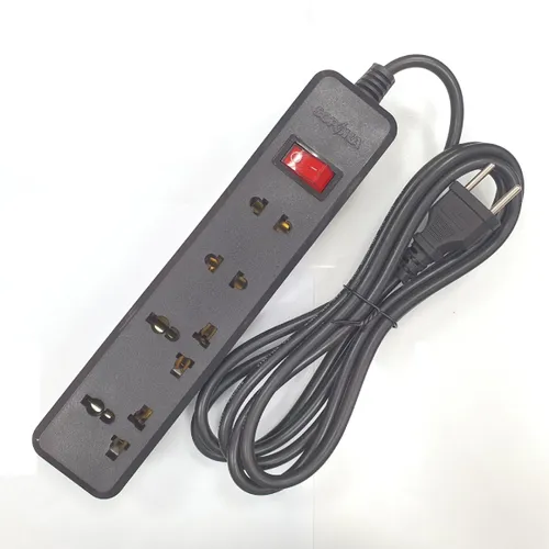 Ổ Cắm Điện 4 Lỗ 2200W Lõi Sứ Chống Cháy 4K SOPOKA