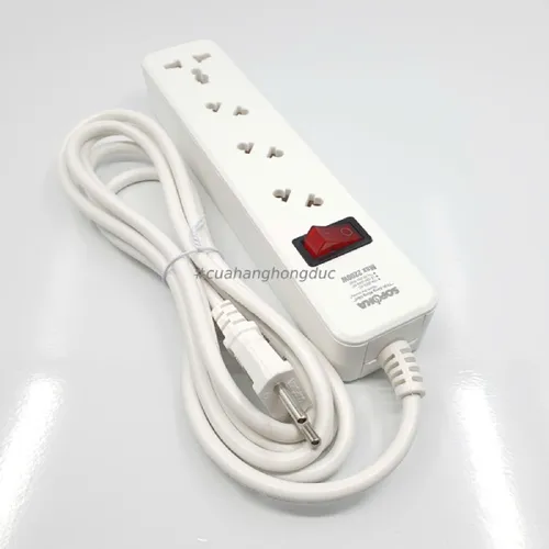 Ổ Cắm Điện 4 Lỗ Chéo 2200W 4A2 SOPOKA