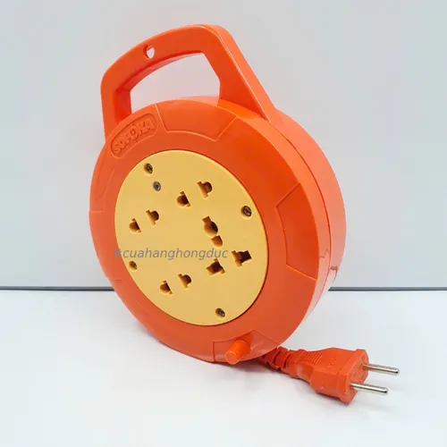 Ổ Cắm Điện Quay Cuộn Dây Tròn 2200W Dòng Q SOPOKA