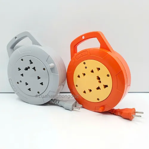 Ổ Cắm Điện Quay Cuộn Dây Tròn 2200W Dòng Q SOPOKA