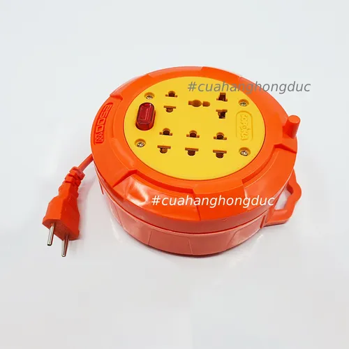 Ổ Cắm Điện Quay Cuộn Dây Tròn 2500W Dòng R SOPOKA