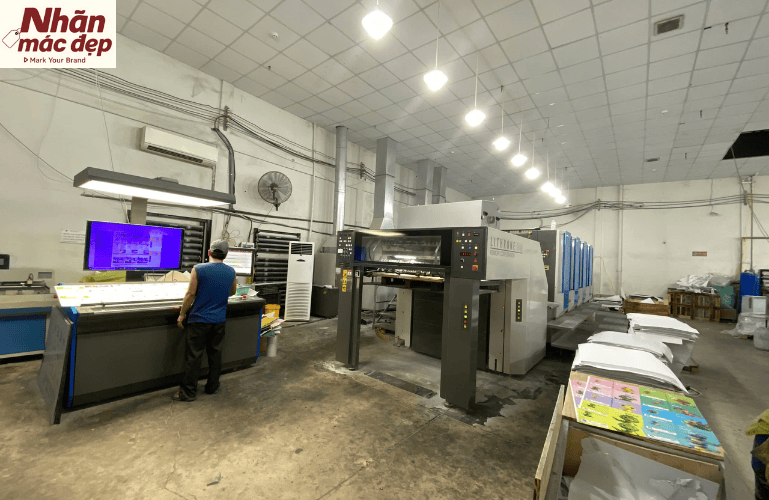 Xưởng in tại Nhãn Mác Đẹp Asia Xưởng in tại Nhãn Mác Đẹp Asia