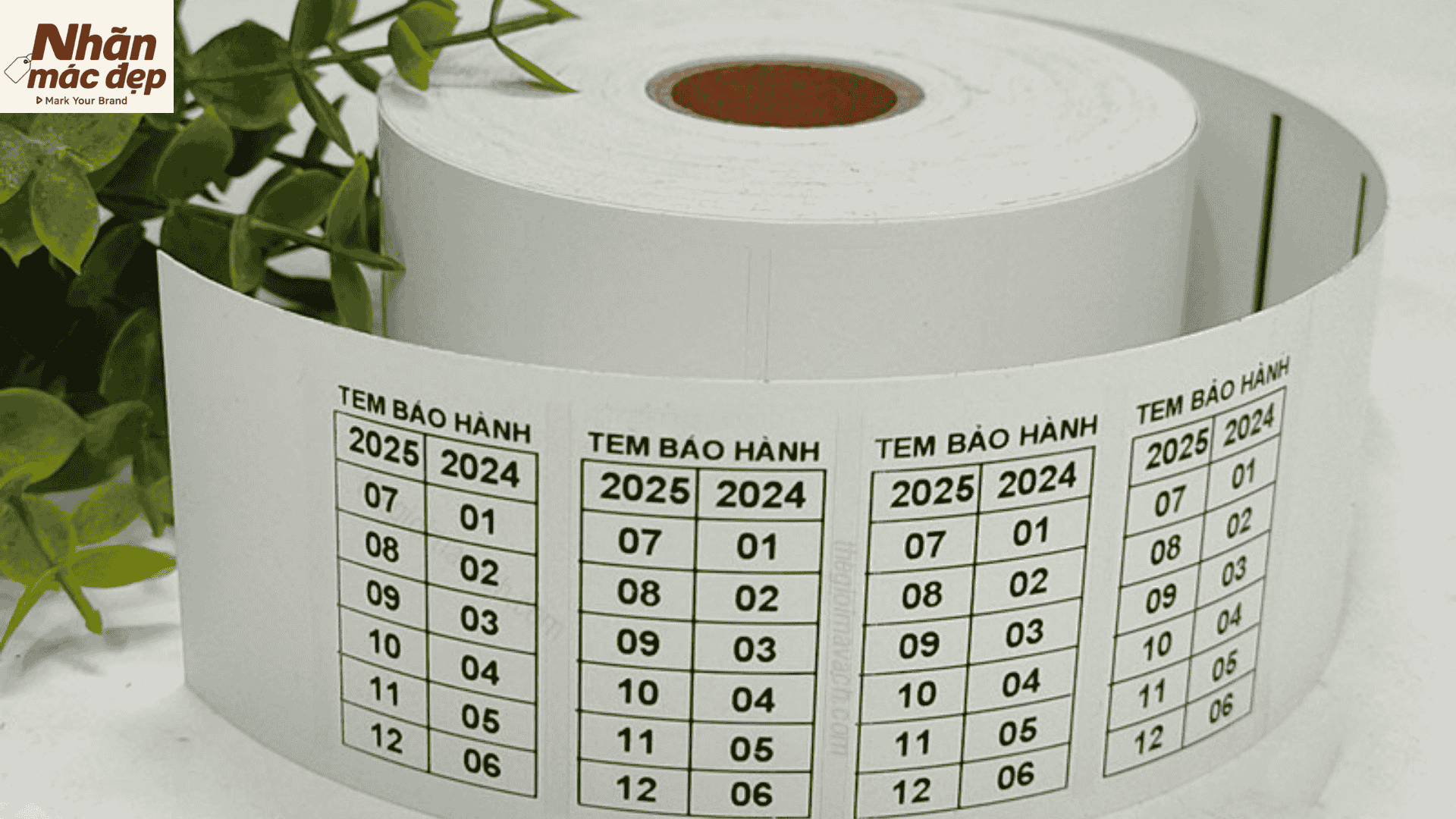 Tem bảo hành giấy Tem bảo hành giấy