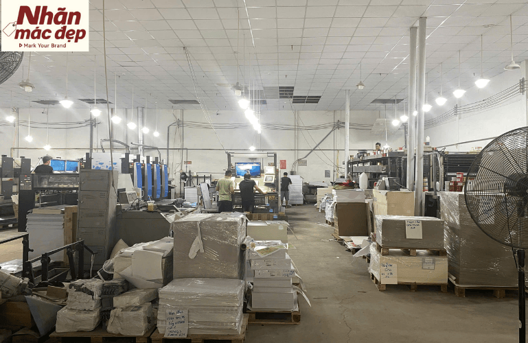 Xưởng in của Nhãn Mác Đẹp Asia Xưởng in của Nhãn Mác Đẹp Asia