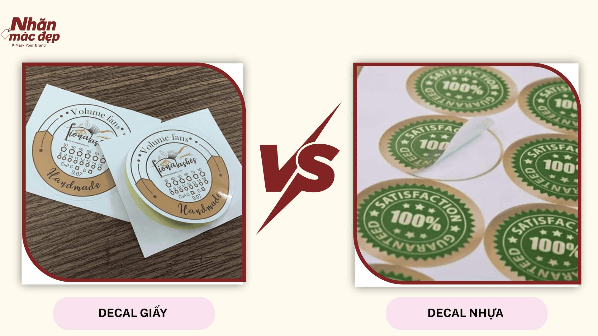 Phân biệt in decal giấy và in decal nhựa Phân biệt in decal giấy và in decal nhựa