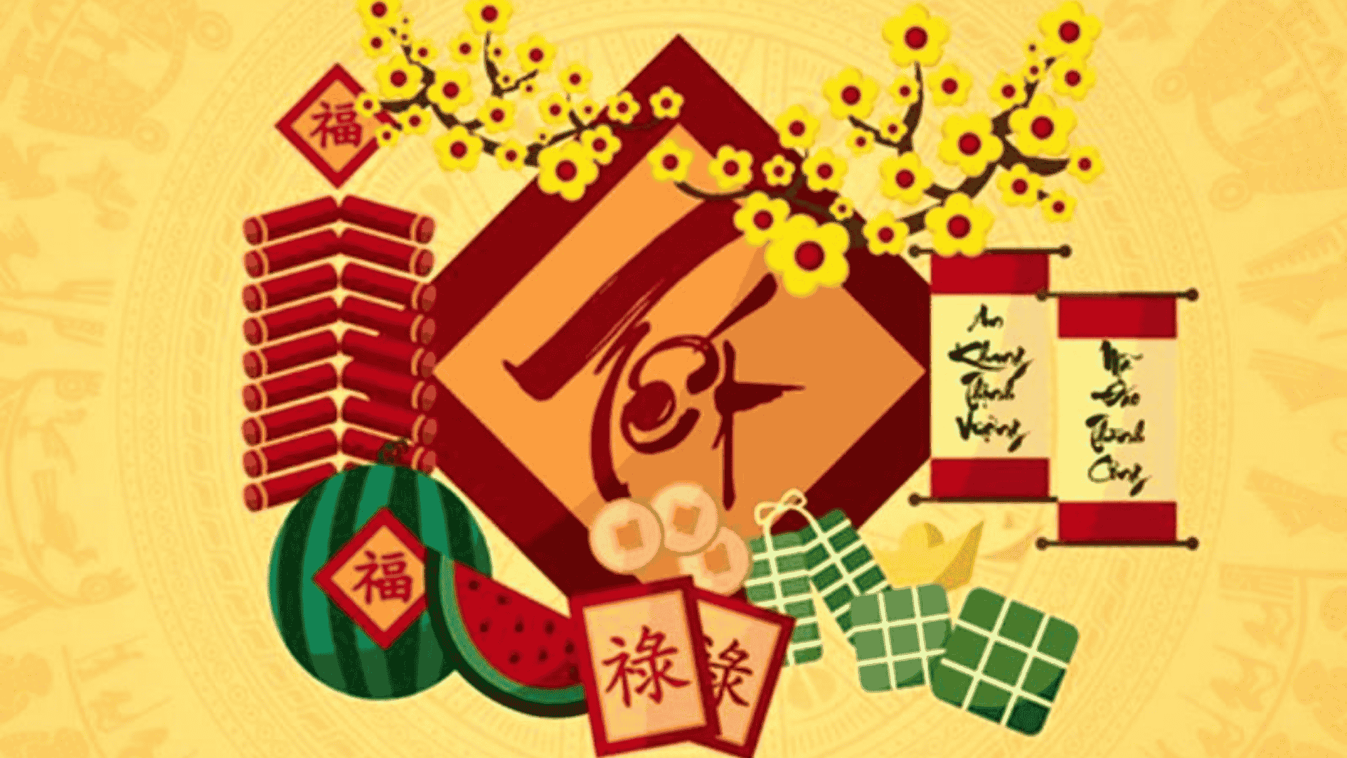 Background bánh chưng, bánh tét 2 Background bánh chưng, bánh tét 2