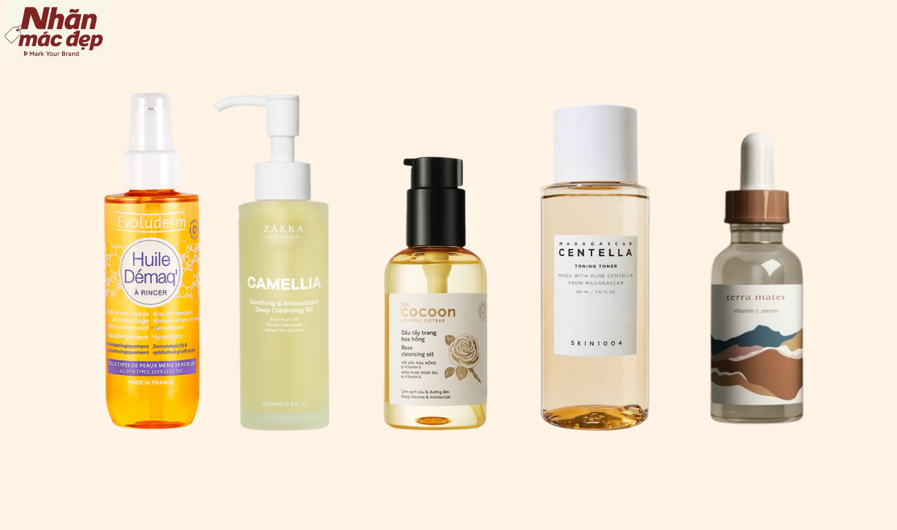 Tem nhãn chai lọ thủy tinh / nhựa Tem nhãn chai lọ thủy tinh / nhựa