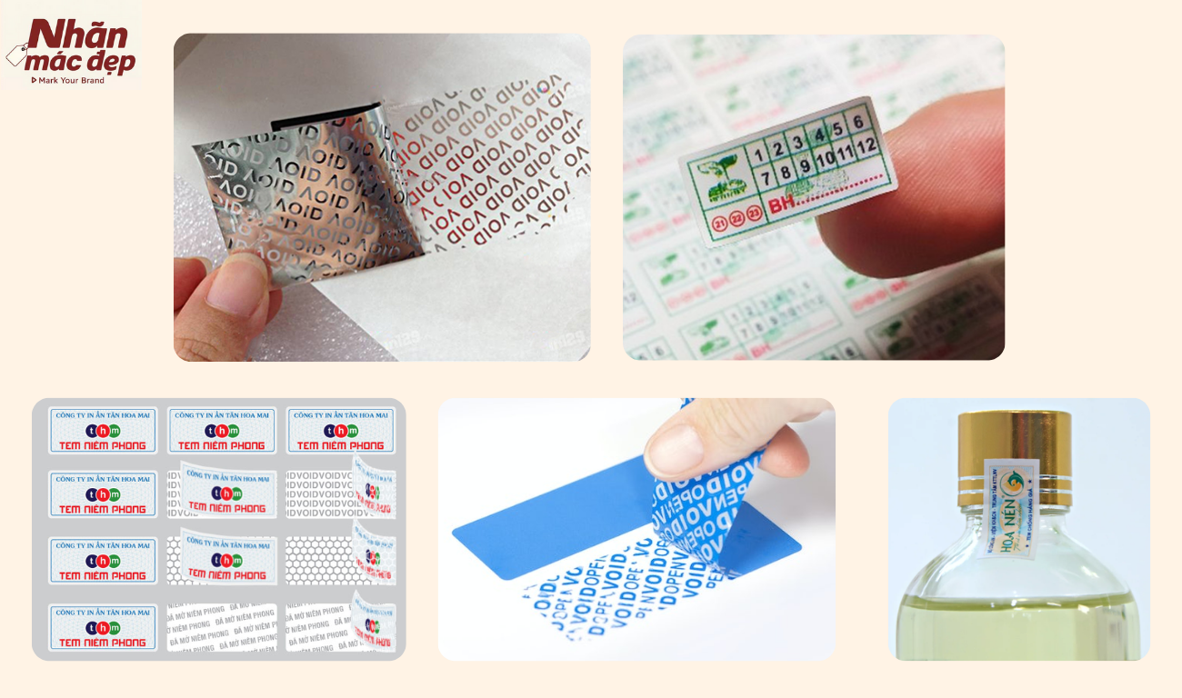 Tem niêm phong dược phẩm Tem niêm phong dược phẩm
