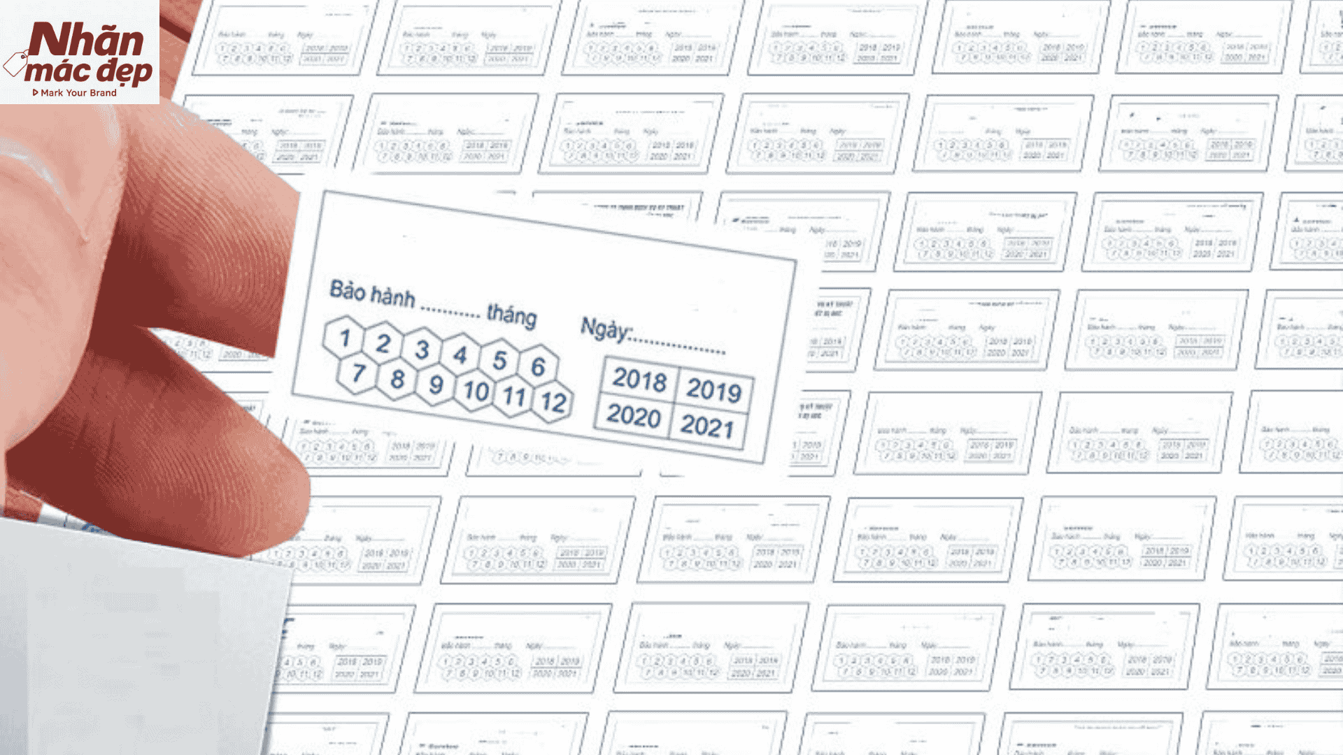 Tem giấy vỡ (tem bể) chống tái sử dụng Tem giấy vỡ (tem bể) chống tái sử dụng