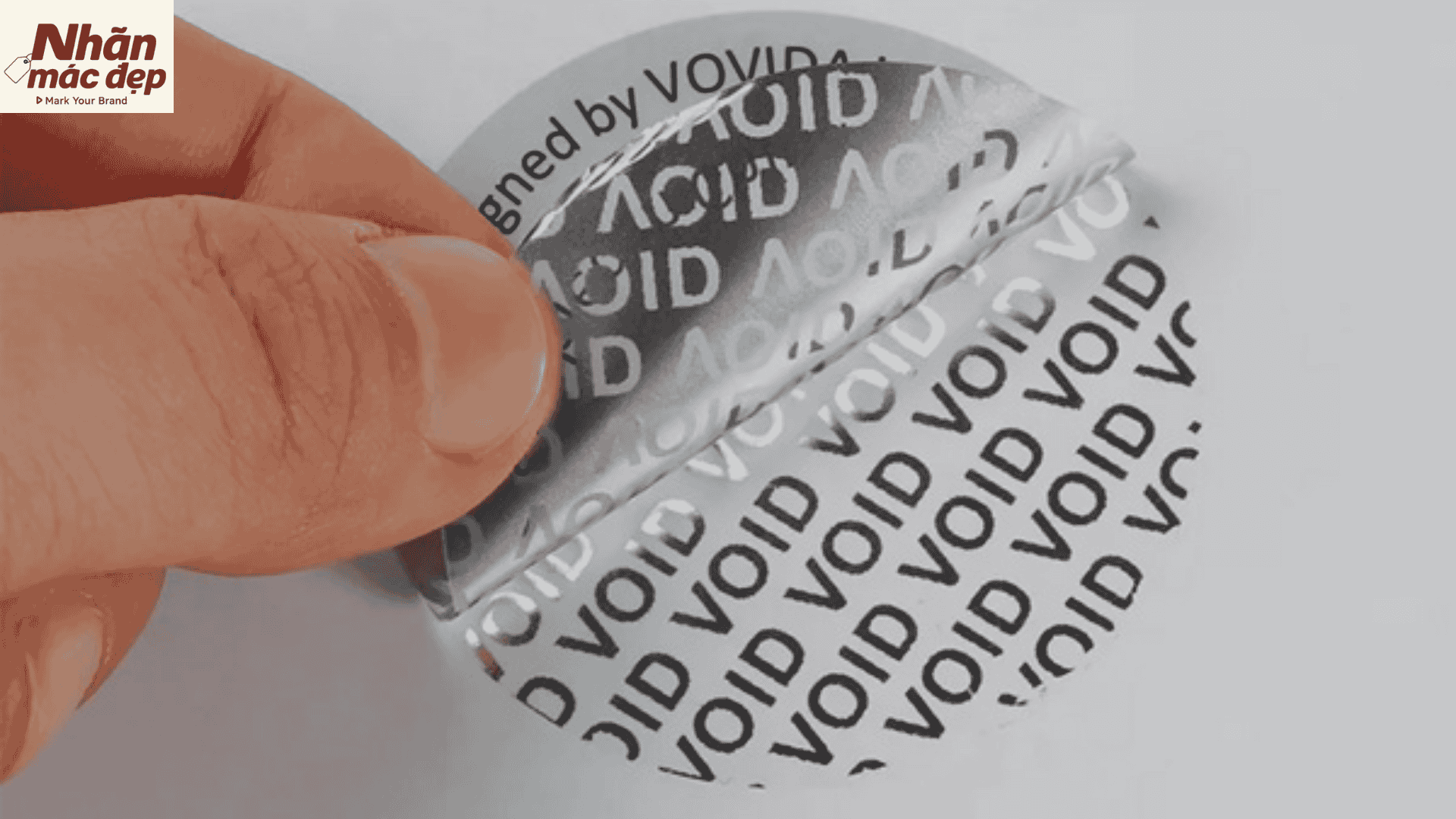 Tem Void (tem niêm phong chống bóc) Tem Void (tem niêm phong chống bóc)