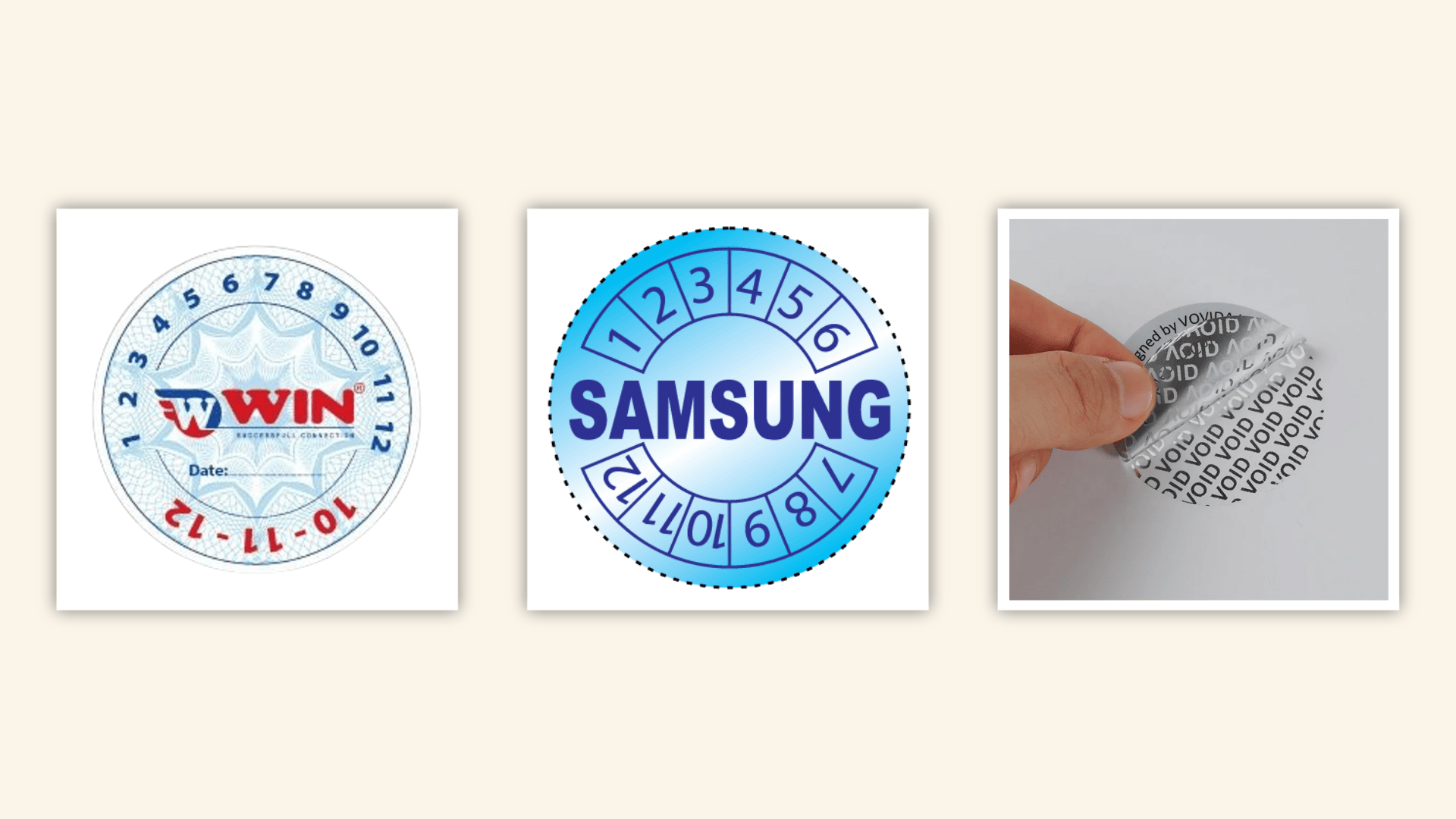 Những mẫu tem bảo hành tham khảo (2) Những mẫu tem bảo hành tham khảo (2)