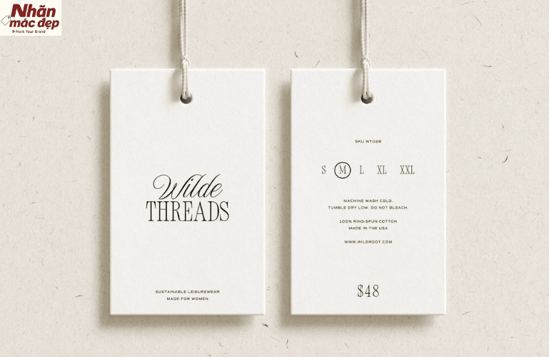 Mẫu tag treo quần áo tham khảo 7 Mẫu tag treo quần áo tham khảo 7