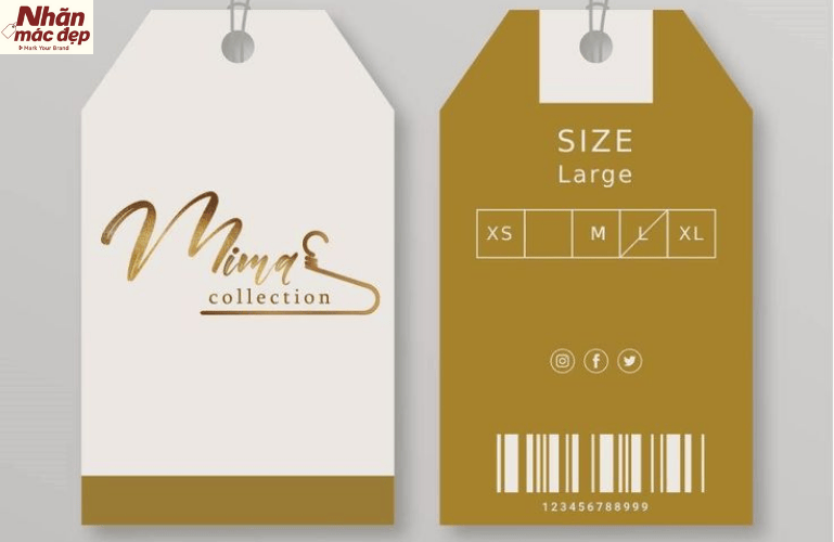 Mẫu tag treo quần áo tham khảo 4 Mẫu tag treo quần áo tham khảo 4