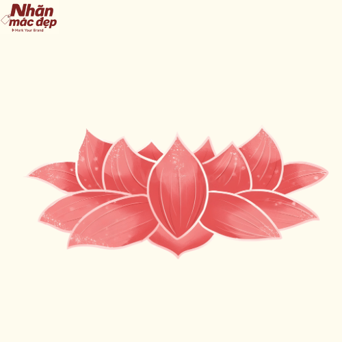Mẫu logo hoa sen 16 Mẫu logo hoa sen 16