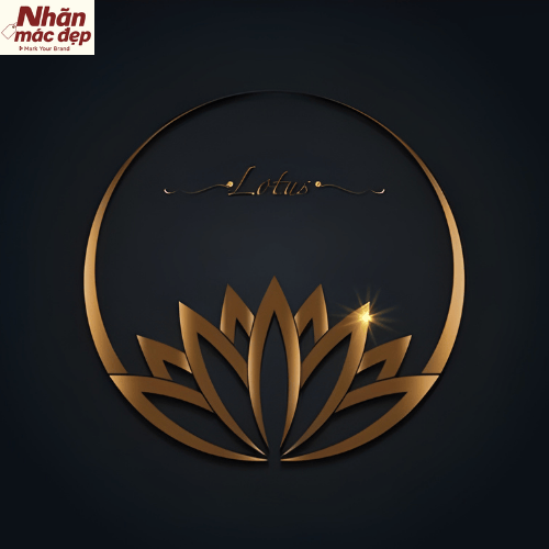 Mẫu logo hoa sen 19 Mẫu logo hoa sen 19