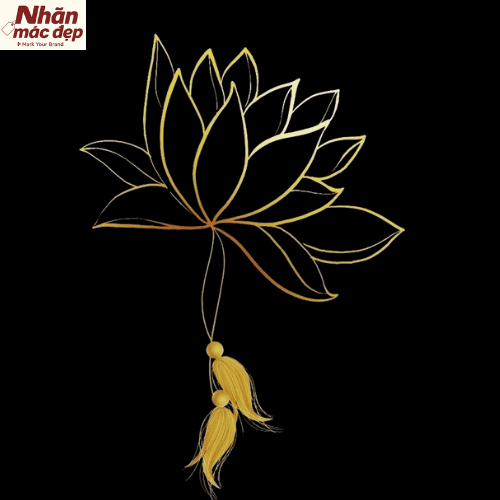 Mẫu logo hoa sen 2 Mẫu logo hoa sen 2