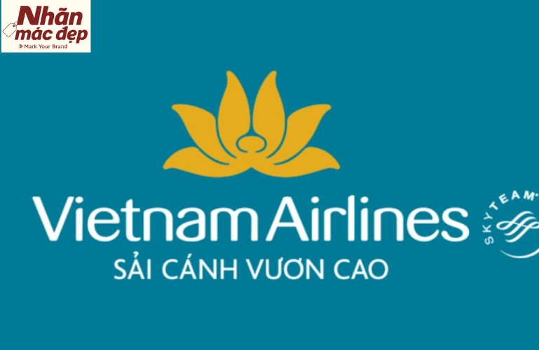 Logo hoa sen của Vietnam Airlines Logo hoa sen của Vietnam Airlines