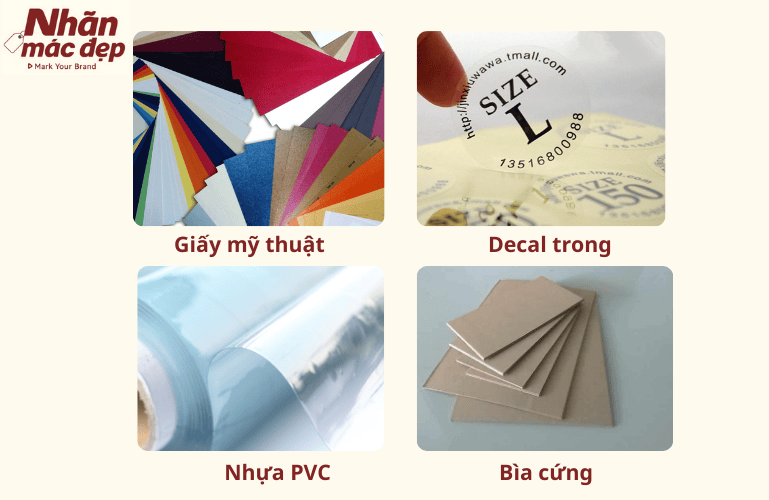 Các chất liệu phổ biến dùng để in logo hoa sen Các chất liệu phổ biến dùng để in logo hoa sen