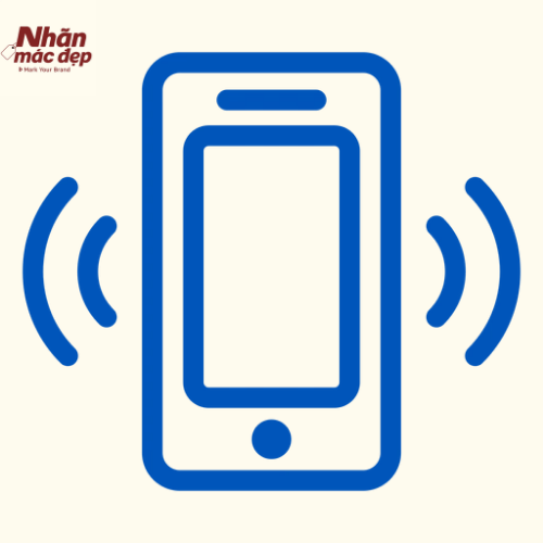 Mẫu logo điện thoại có sóng kết nối 5 Mẫu logo điện thoại có sóng kết nối 5