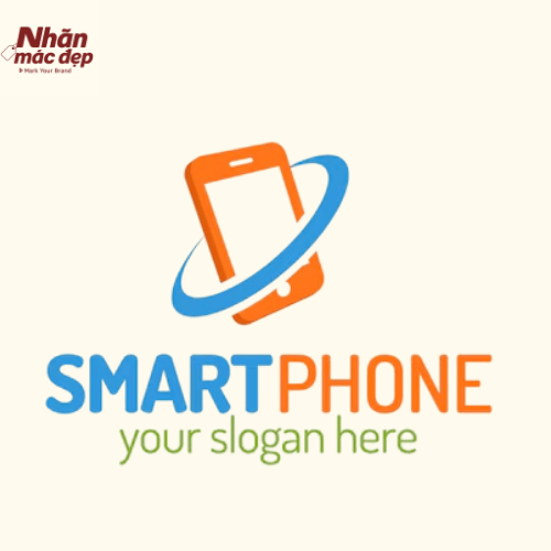 Mẫu logo điện thoại có sóng kết nối 10 Mẫu logo điện thoại có sóng kết nối 10