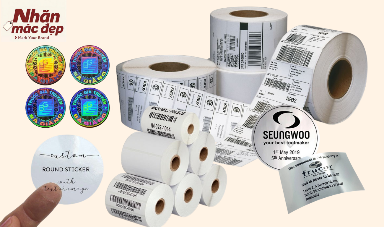 Giới thiệu về nhãn mác Decal Giới thiệu về nhãn mác Decal