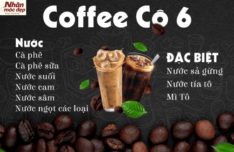 Tham khảo mẫu thiết kế menu quán cafe bình dân 8 Tham khảo mẫu thiết kế menu quán cafe bình dân 8