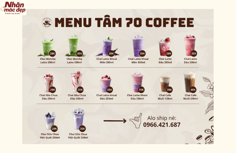 Tham khảo mẫu thiết kế menu quán cafe bình dân 10 Tham khảo mẫu thiết kế menu quán cafe bình dân 10