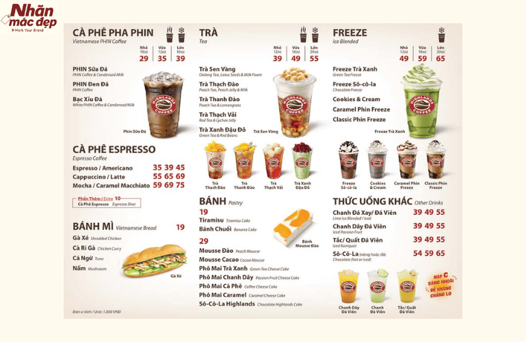 Tham khảo mẫu thiết kế menu cafe hiện đại 6 Tham khảo mẫu thiết kế menu cafe hiện đại 6