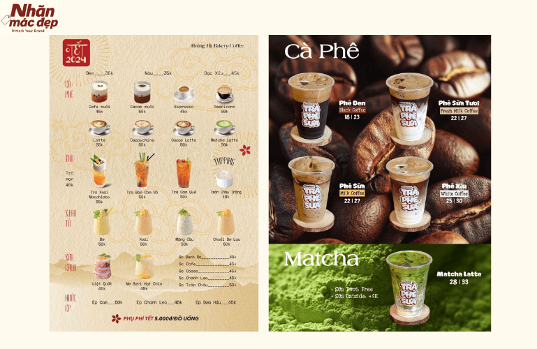 Tham khảo mẫu menu quán cafe đẹp phong cách độc đáo 8 Tham khảo mẫu menu quán cafe đẹp phong cách độc đáo 8