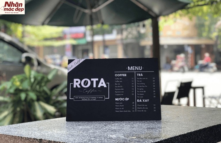 Tham khảo mẫu menu cafe đẹp cho quán sân vườn 2 Tham khảo mẫu menu cafe đẹp cho quán sân vườn 2