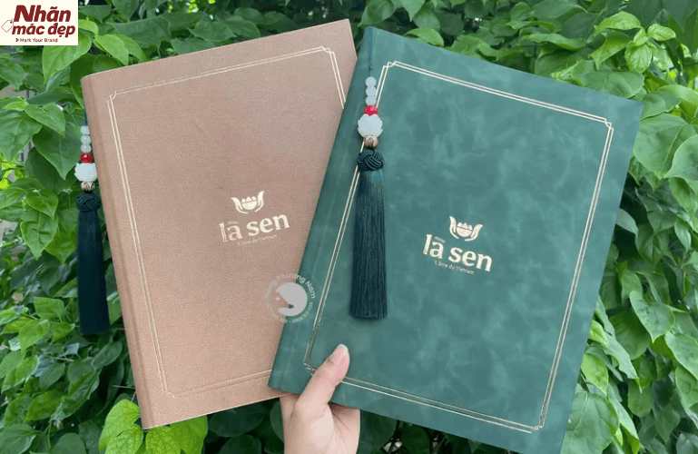 Menu cà phê bìa da: Menu cà phê bìa da: