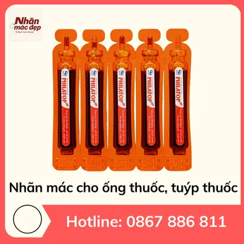 Nhãn Mác Cho Ống Thuốc, Tuýp Thuốc