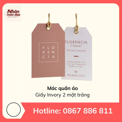 Mác Quần Áo Giấy Ivory – Sang Trọng & Bền Đẹp