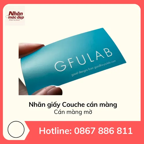 Nhãn giấy Couche