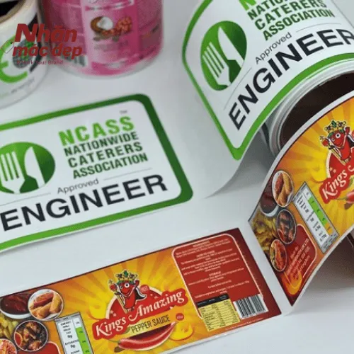 In Tem Nhãn Dán Bao Bì Giá Rẻ, Đẹp Mắt, Chất Lượng Tại TPHCM