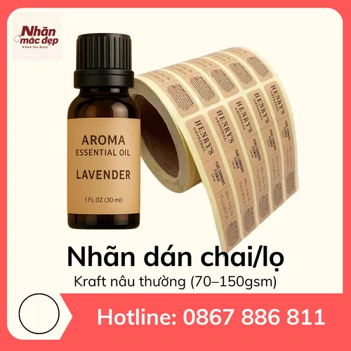 Nhãn dán chai/lọ