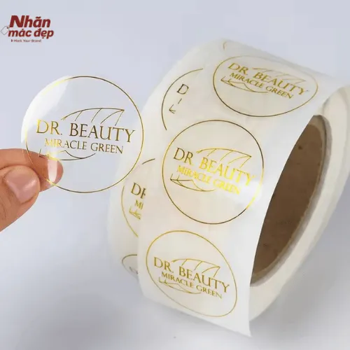 In Tem Dán Thương Hiệu | 30+ Mẫu Tem Nhãn Sản Phẩm, Hàng Hoá