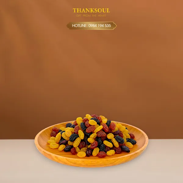 Nho Khô  Mix Ba Màu