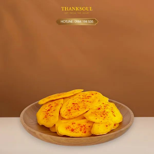 Xoài sấy dẻo muối ớt