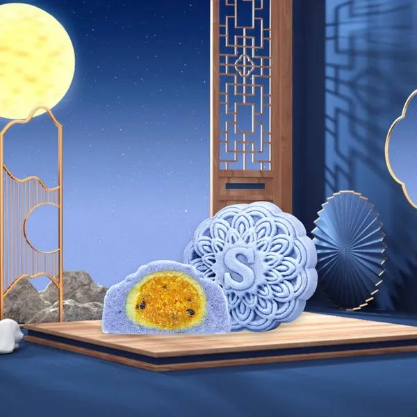 Bánh Dẻo Hoa Đậu Biếc Chanh Dây Hạt Sen