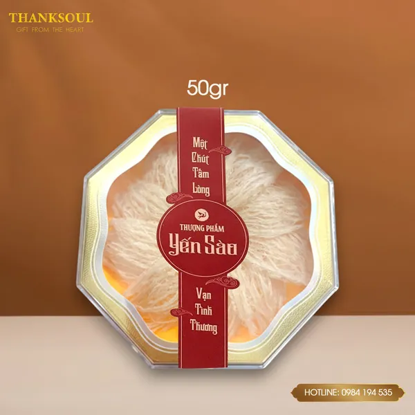 Tổ yến tinh chế nguyên chất 50gr