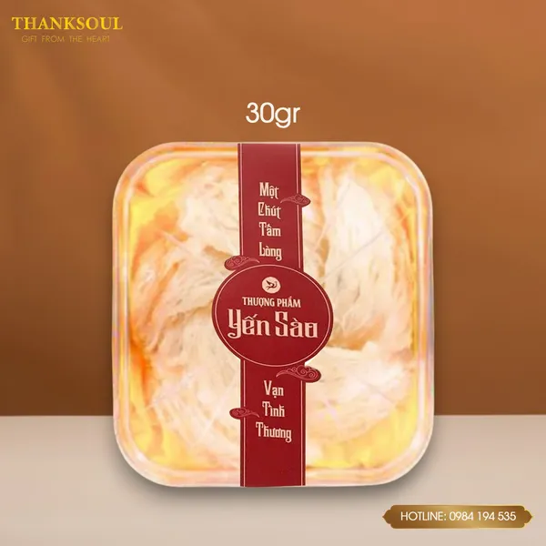 Tổ yến tinh chế nguyên chất 30gr