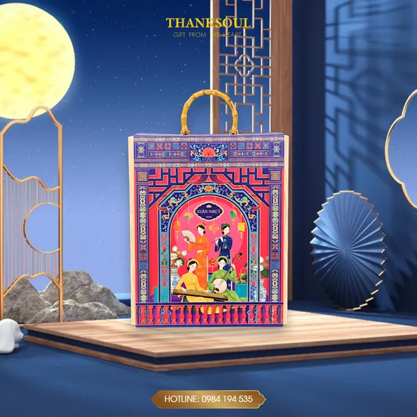 BỘ HỘP XUÂN CUNG ĐÌNH 2