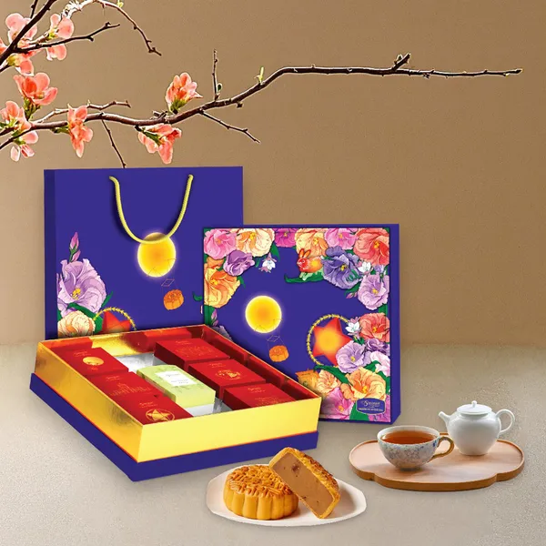 HỘP CÁT TƯỜNG 1 - 6 BÁNH 100GR  