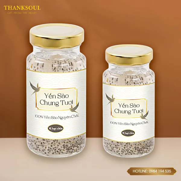 YẾN HŨ CHƯNG SẲN VỊ HẠT CHIA